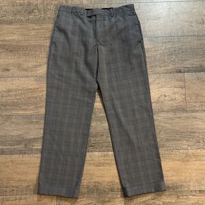 Banana Republic Men’s Wool Dress Pants | 30x30 | Modern Fit Plaid